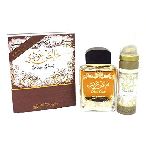 LATTAFA PURE OUDI SET EDP 100ML+ DEo 50ML